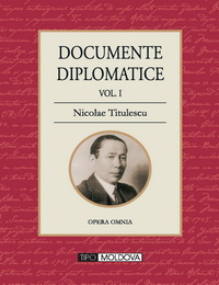 coperta carte documente diplomatice  de nicolae titulescu